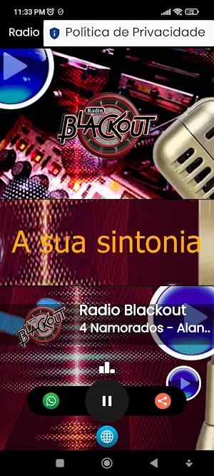 Rádio Blackout Screenshot 1