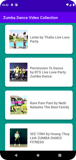 Zumba Dance Video Collection Screenshot 1