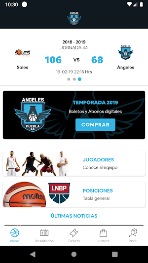 Ángeles de Puebla Oficial Screenshot 0