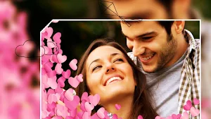Beautiful Romantic Love Photo Frames cards Screenshot 1
