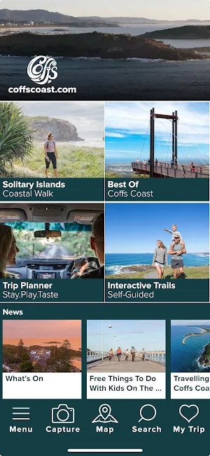 Coffs Coast Explorer Screenshot 0