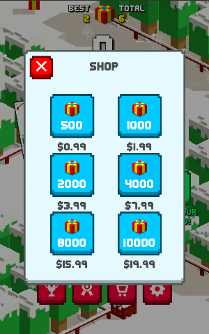Christmas Santa Run:Winter Holiday Game Screenshot 2