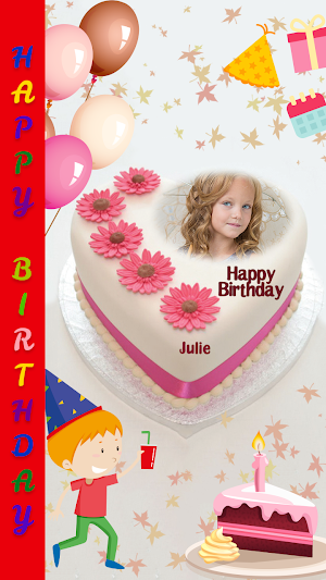 Name Photo On Birthday Cake Screenshot 3