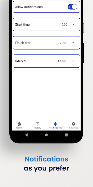 Water Tracker - Drink Reminder Screenshot 3