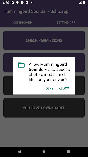 Hummingbird Sound Collections ~ Sclip.app Screenshot 1