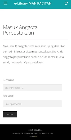 e-Library MAN Pacitan Screenshot 2