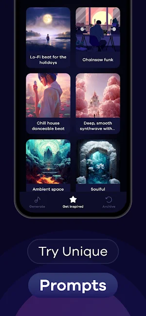Melodia - AI Music Generator Screenshot 2