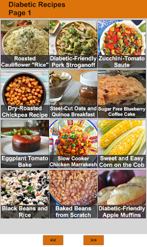 Diabetic Recipes Screenshot 0