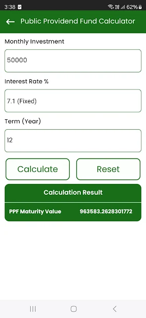 LoanLend - EMI Loan Calculator Screenshot 2