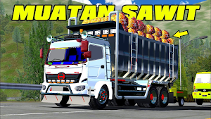 Truck Bos Sawit BUSSID Screenshot 0