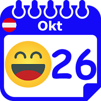 Österreich Emoticon Kalender