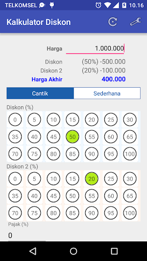 Kalkulator Diskon Screenshot 0