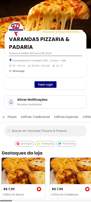 Egas Food Screenshot 1
