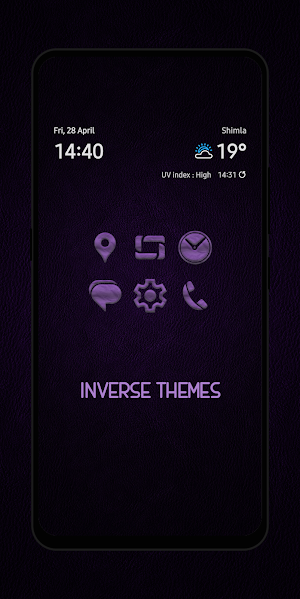 Purple Paper Icon Pack Screenshot 0