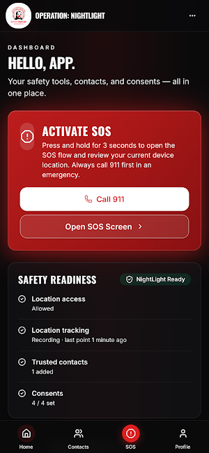 Operation: NightLight Screenshot 1