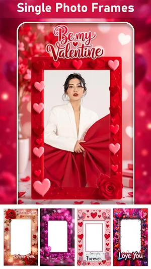 Valentine Day Love Photo Frame Screenshot 0