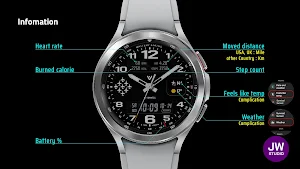 JW052 jwstudio watchface Screenshot 1