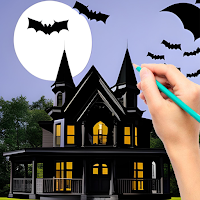 How to Draw a Haunted House