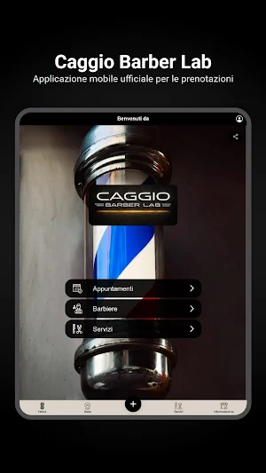 Caggio Barber Lab Screenshot 3