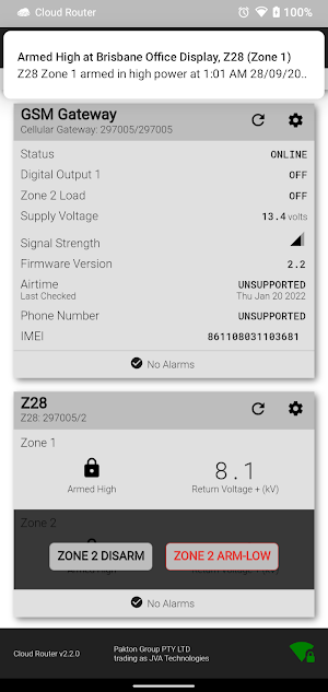 Cloud Router Screenshot 2