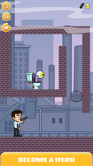 Eye Attack: Toilet Monster War Screenshot 2