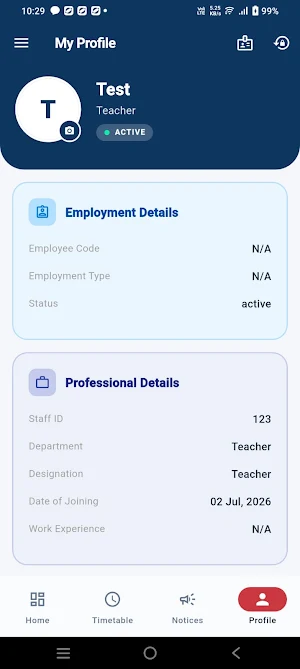 Brilliant International Staff Screenshot 1