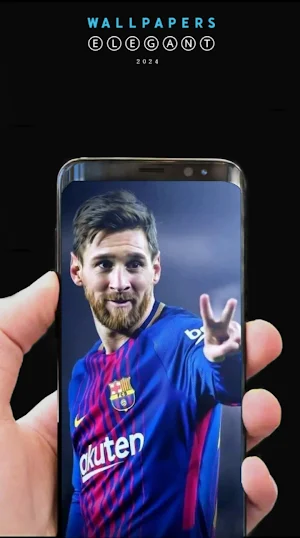 wallpaper Lionel messi 3D Screenshot 2