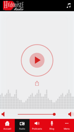 Hedoniste Radio Screenshot 1
