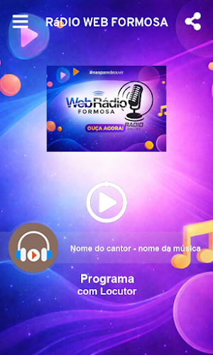 Rádio Web Formosa Screenshot 0