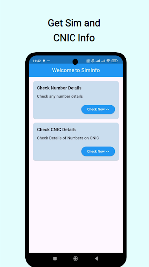 Sim owner details & sim info Screenshot 0