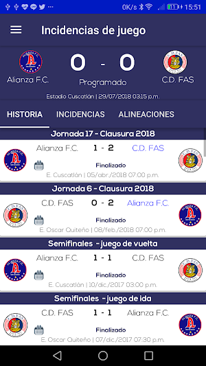 El Salvador Fútbol Screenshot 2
