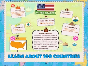 World Geography Country Games Screenshot 0
