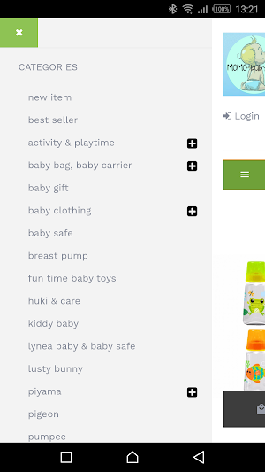Momo Baby Shop - Belanja Kebutuhan Bayi & Anak Screenshot 1