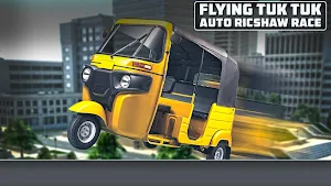 Flying Tuk Tuk Auto Rickshaw Screenshot 0