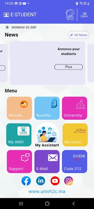 MyMoroccanUniv-UH2C Screenshot 2