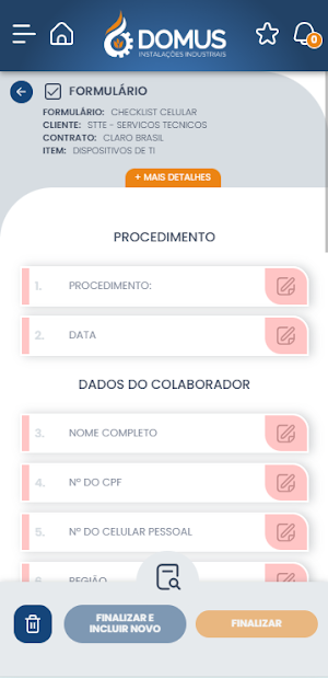 Domus Instalações Industriais Screenshot 3