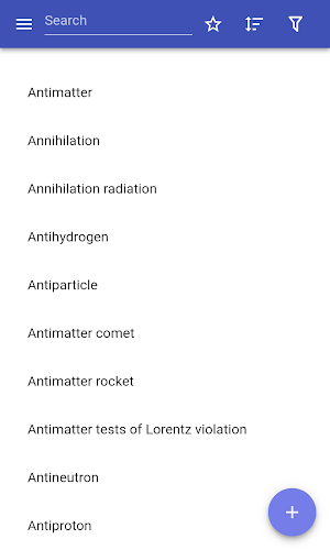 Particle physics Screenshot 0