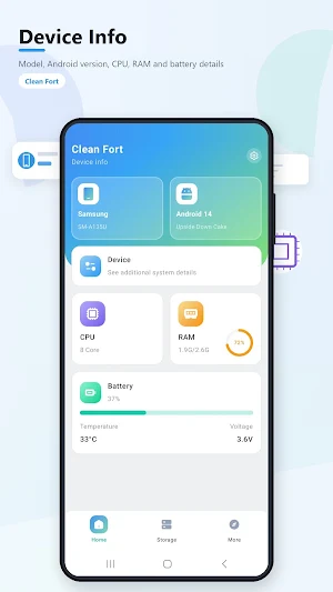 Clean Fort - Device info Screenshot 0