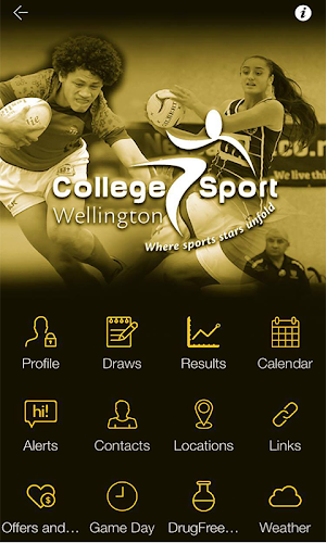 College Sport Wellington Screenshot 0
