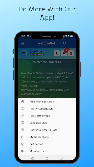Wazobianet - Data, VTU & more Screenshot 2