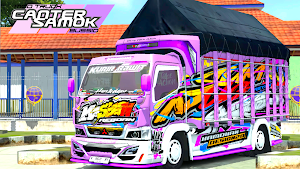 Mod Truck Canter Samok Bussid Screenshot 0