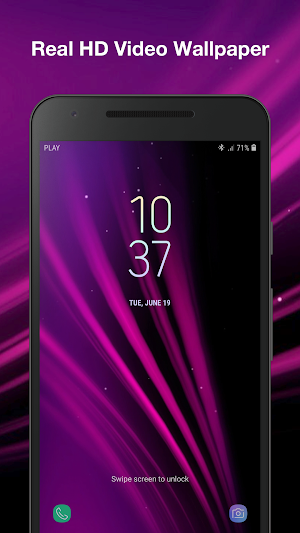 Abstract Wave Live Wallpaper Screenshot 3