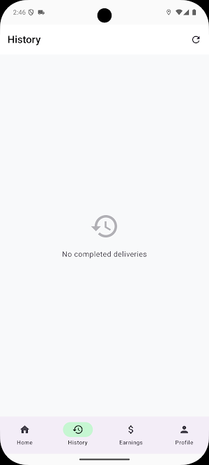 PEYAMIO Courier Screenshot 1