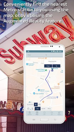 Frankfurt U-Bahn Guide and Subway Route Planner Screenshot 3