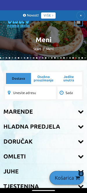 Bistro - Pizzeria Srećko Screenshot 0