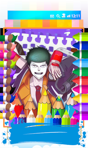 Anime & Manga Coloring Book Screenshot 1