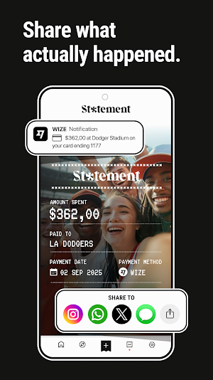 Statement Screenshot 1