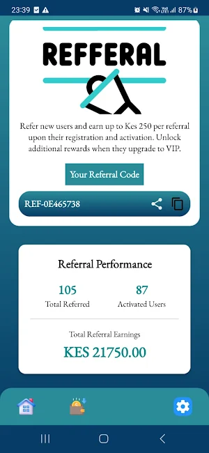 MobiTasks Earn to Mpesa Screenshot 1