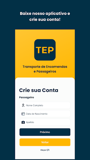 TEP - Passageiro Screenshot 0