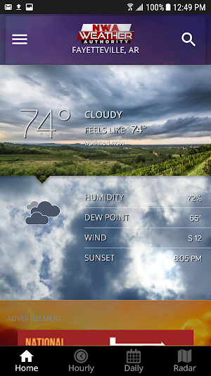 NWA Weather Authority Screenshot 0